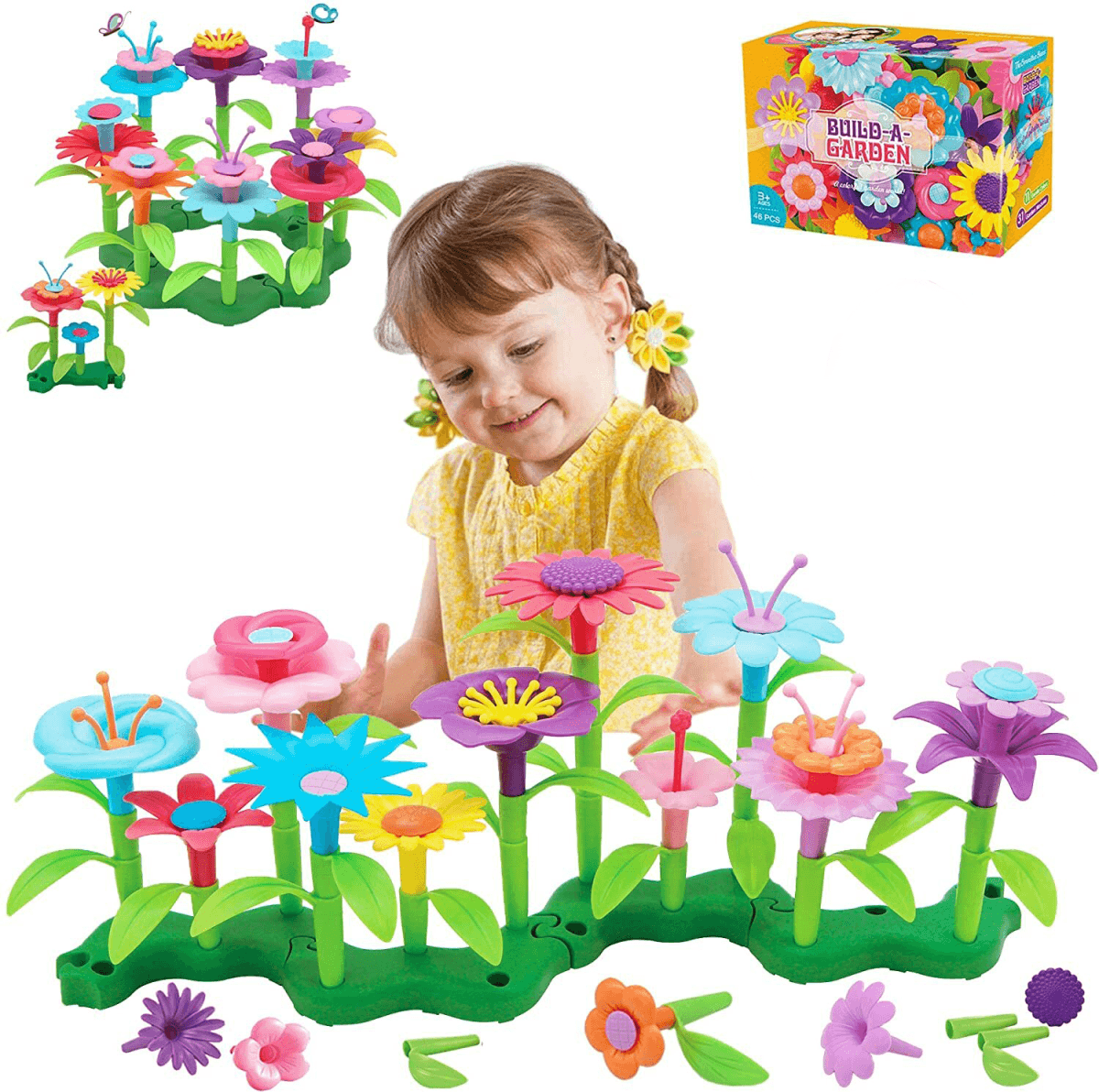 Flower Garden Building Set (46 pieces)