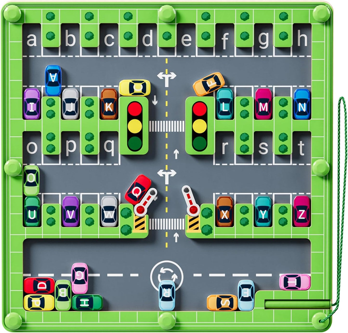 Montessori Vehicles Maze Board