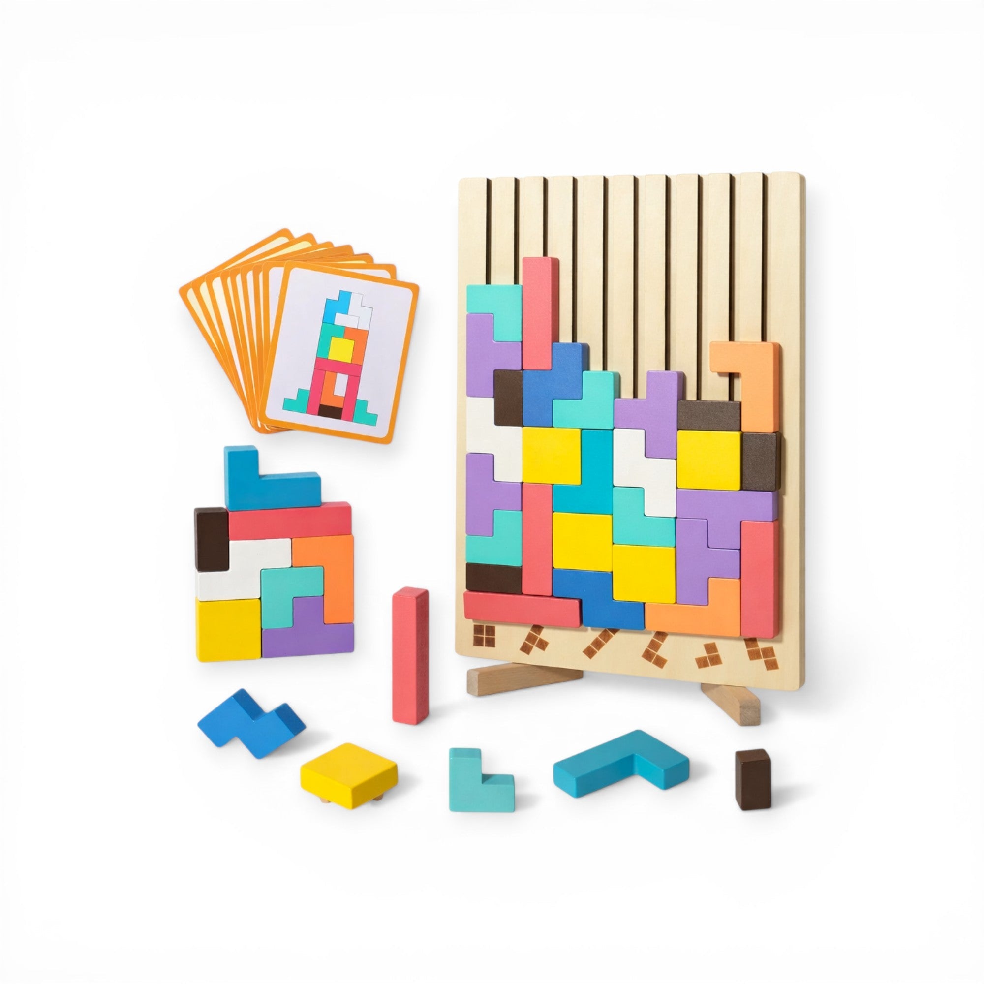 Montessori 3D Tangram Puzzle Blocks | Project Montessori