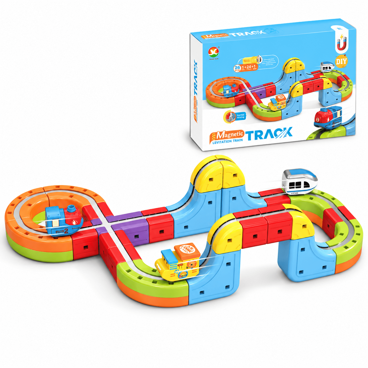 Cpc Motor Montessori Adventure Rail Train for 5-Year-Olds - STEM Set – Project ...