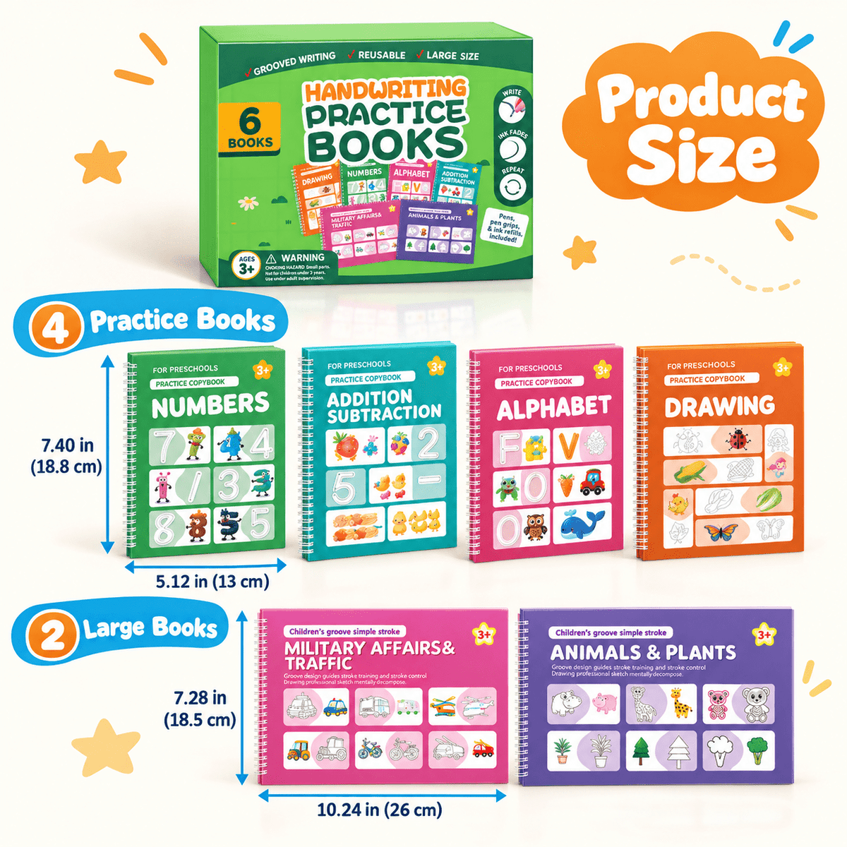 Montessori Magic Writing Books - Project Montessori