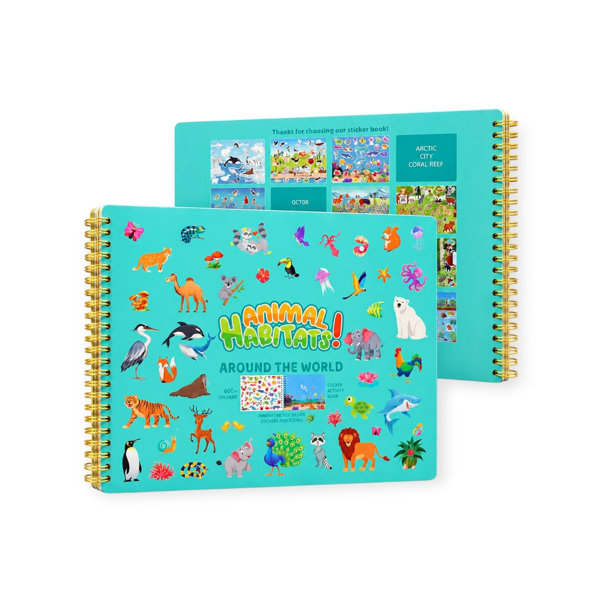 Montessori Sticker & Discover Book - Project Montessori