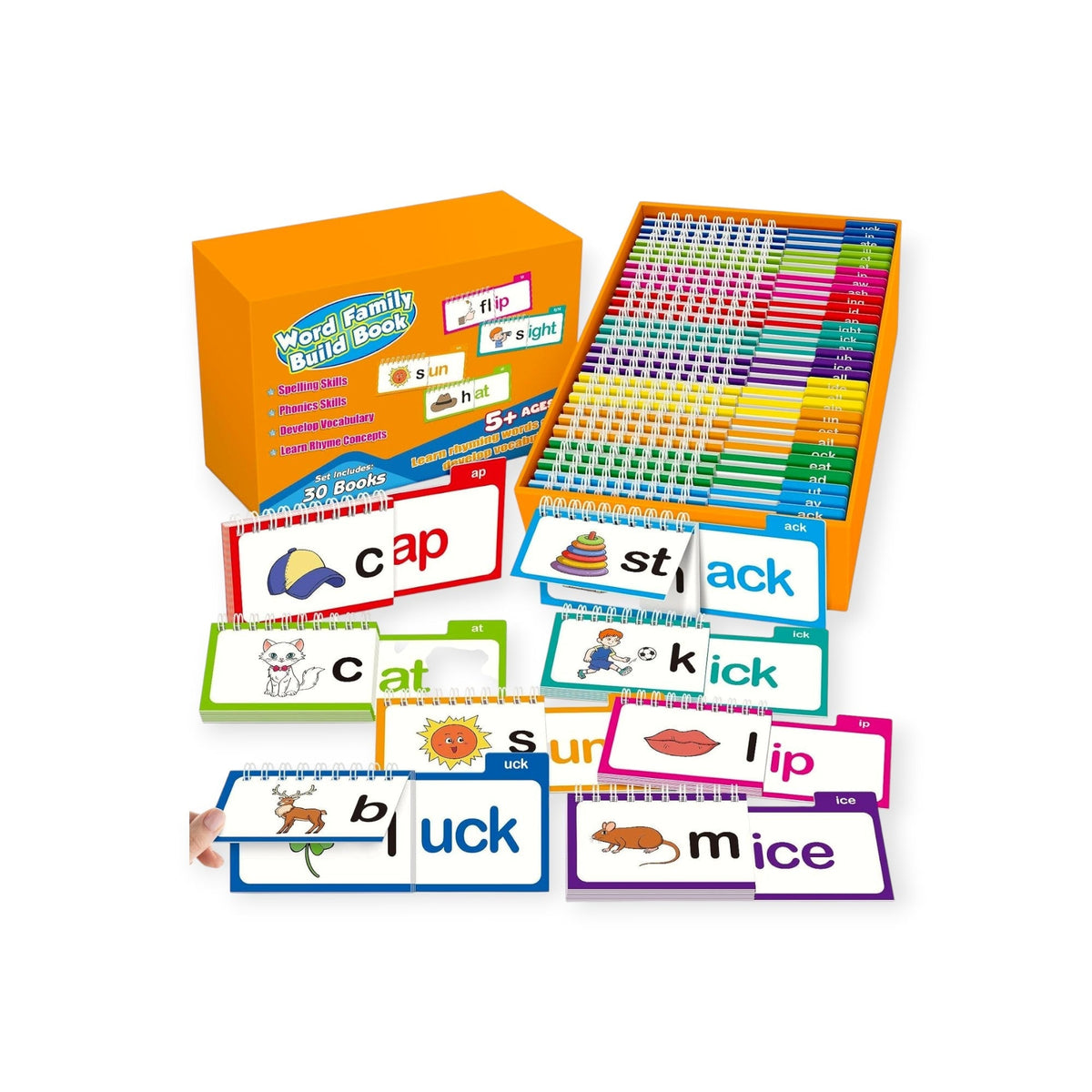 Montessori Word Flip Cards - Project Montessori Flash Cards