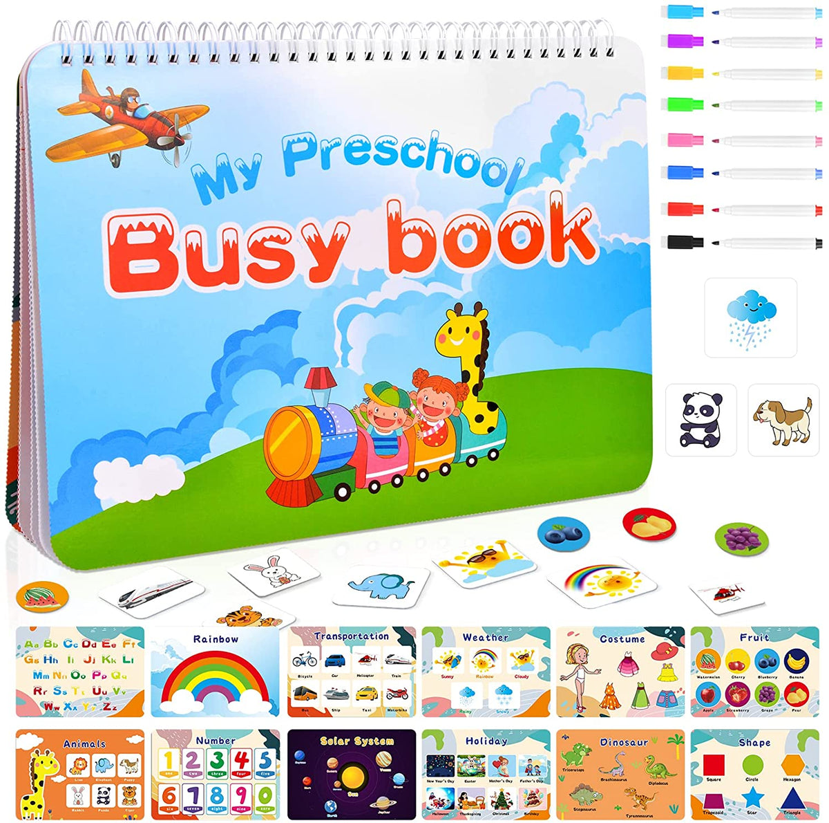 Montessori Preschool Learning Book – Project Montessori